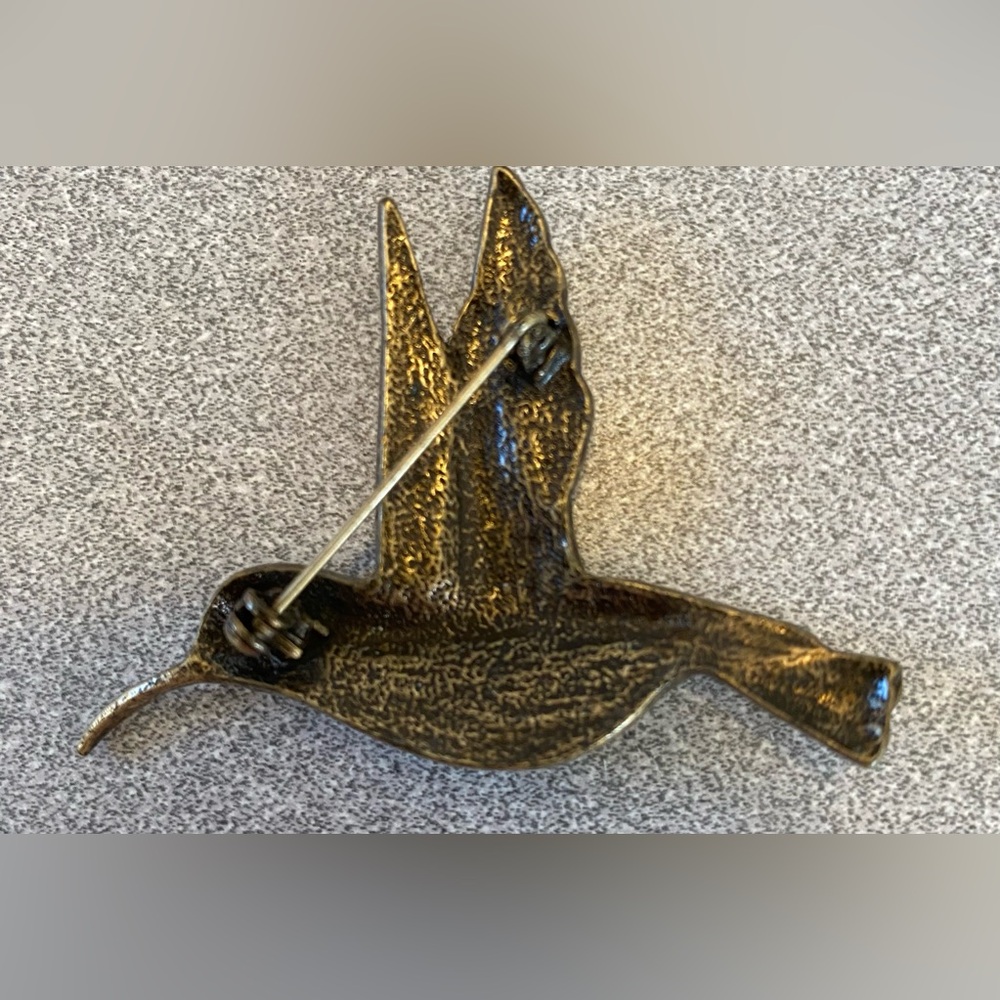 Hummingbird Pin /Brooch - Picture 3 of 5